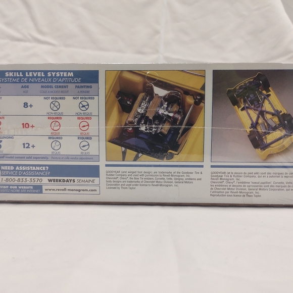 SEALED 1953 Corvette Revell Monogram Vette Agin - Picture 6 of 8